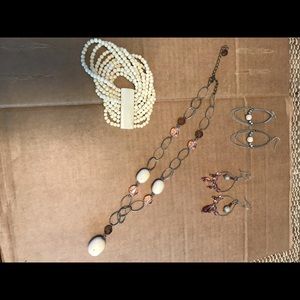 Necklace/Earring/Cuff Set